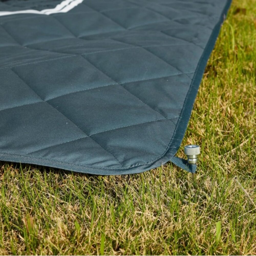 Columbia Waterproof Outdoor Packable Tote Blanket - 72" x 72" - Rodney Steel - Picture 4 of 6